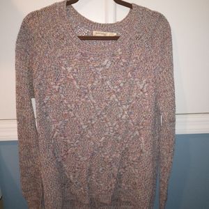 multi-colored sweater long sleeve size L